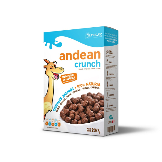 Andean Crunch Cacao Caja 200 gr Nunatura