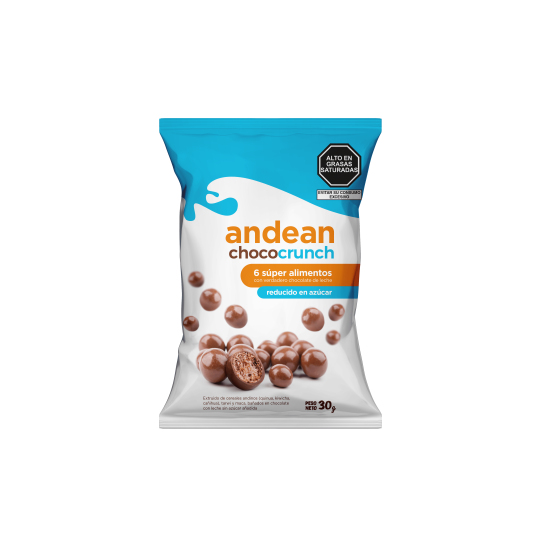 Andean ChocoCrunch Bolsa 30 gr Nunatura