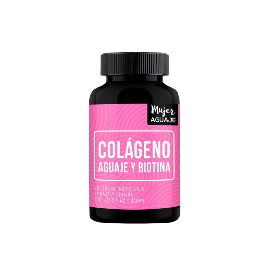 Capsula Colageno Aguaje Biotina 400mg Mujer Aguaje
