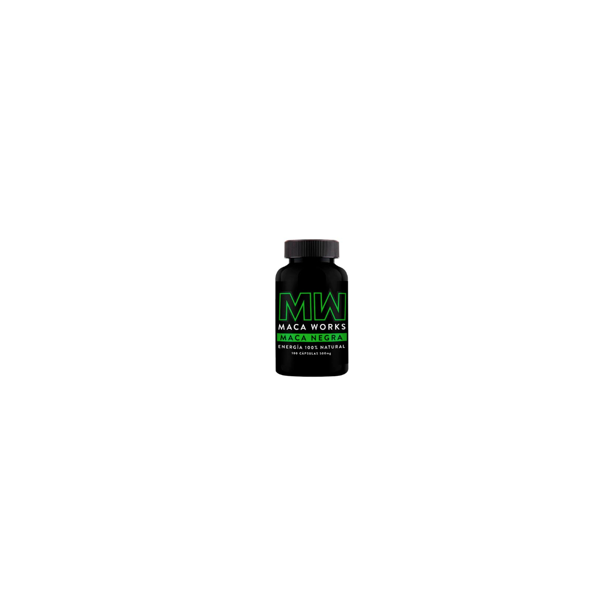 Capsula Maca Negra 500mg 100un Maca Works