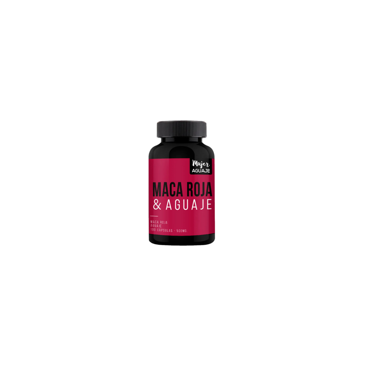 Capsula Maca Roja & Aguaje 500mg100un Mujer Aguaje