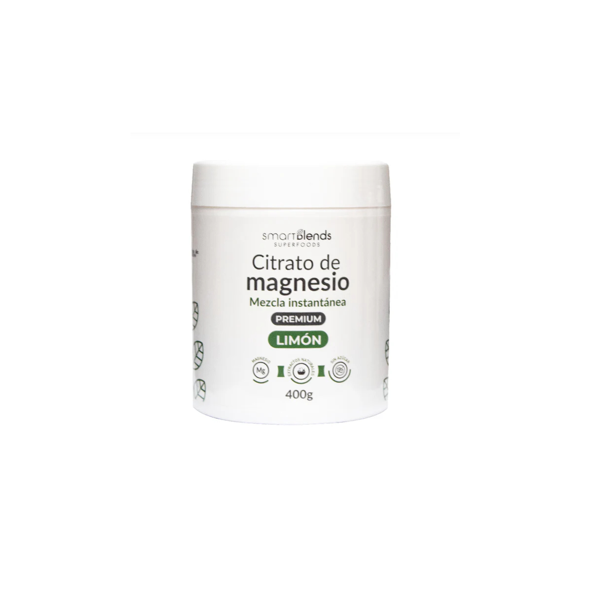 Citrato Magnesio Premium LIMON POTE 400gr Smart Blends
