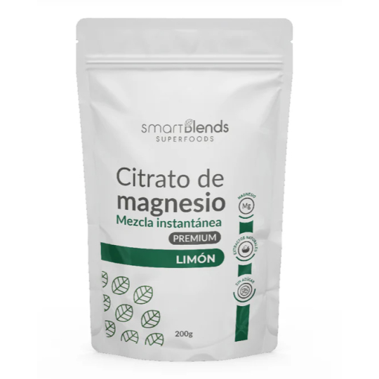 Citrato Magnesio Premium LIMON 200gr Smart Blends