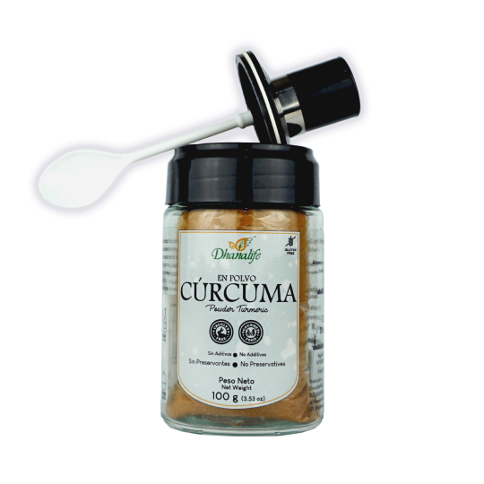 Curcuma en polvo 100gr Dhanalife