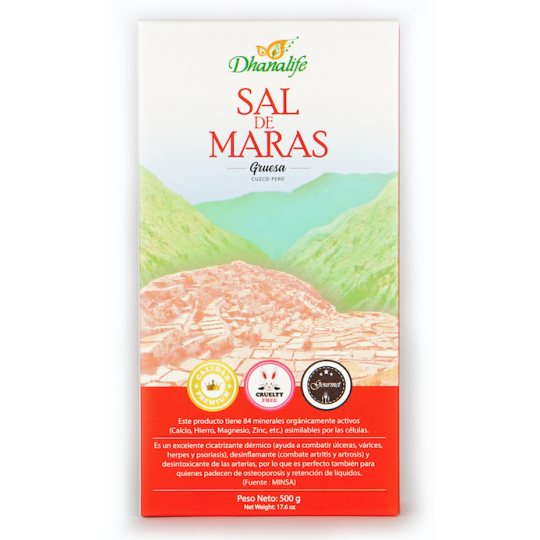 Sal de Maras Gruesa Dhanalife 500gr