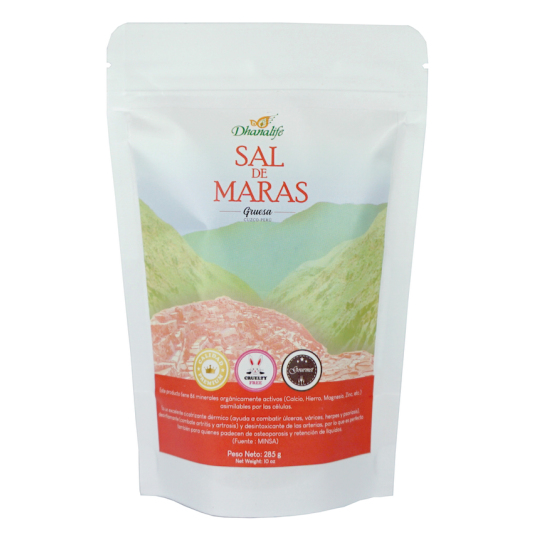 Dhanalife Ziplock Sal de Maras Grueso 285gr
