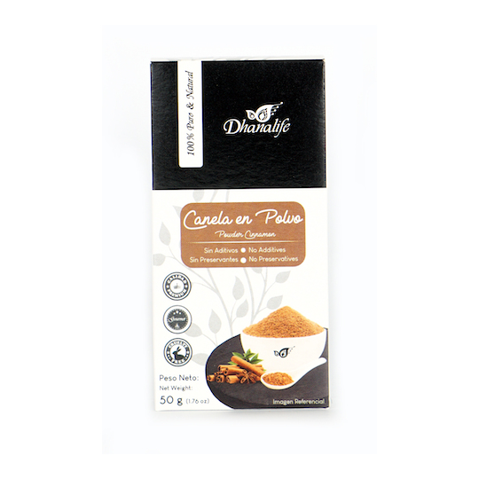 Canela en Polvo 50gr Dhanalife