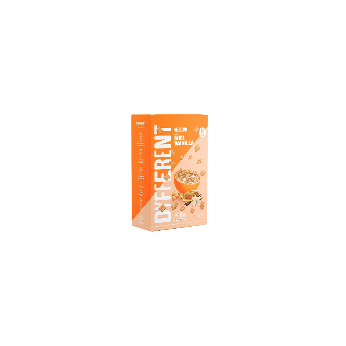 Dyfferent Cereal Miel Vainilla 210gr