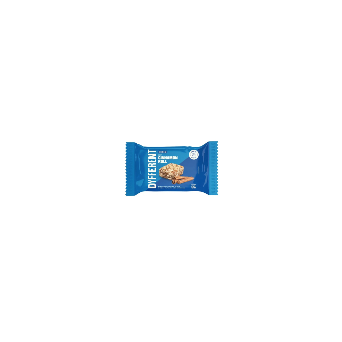 Bites de almendras y CINNAMON ROLL 55gr Dyfferent
