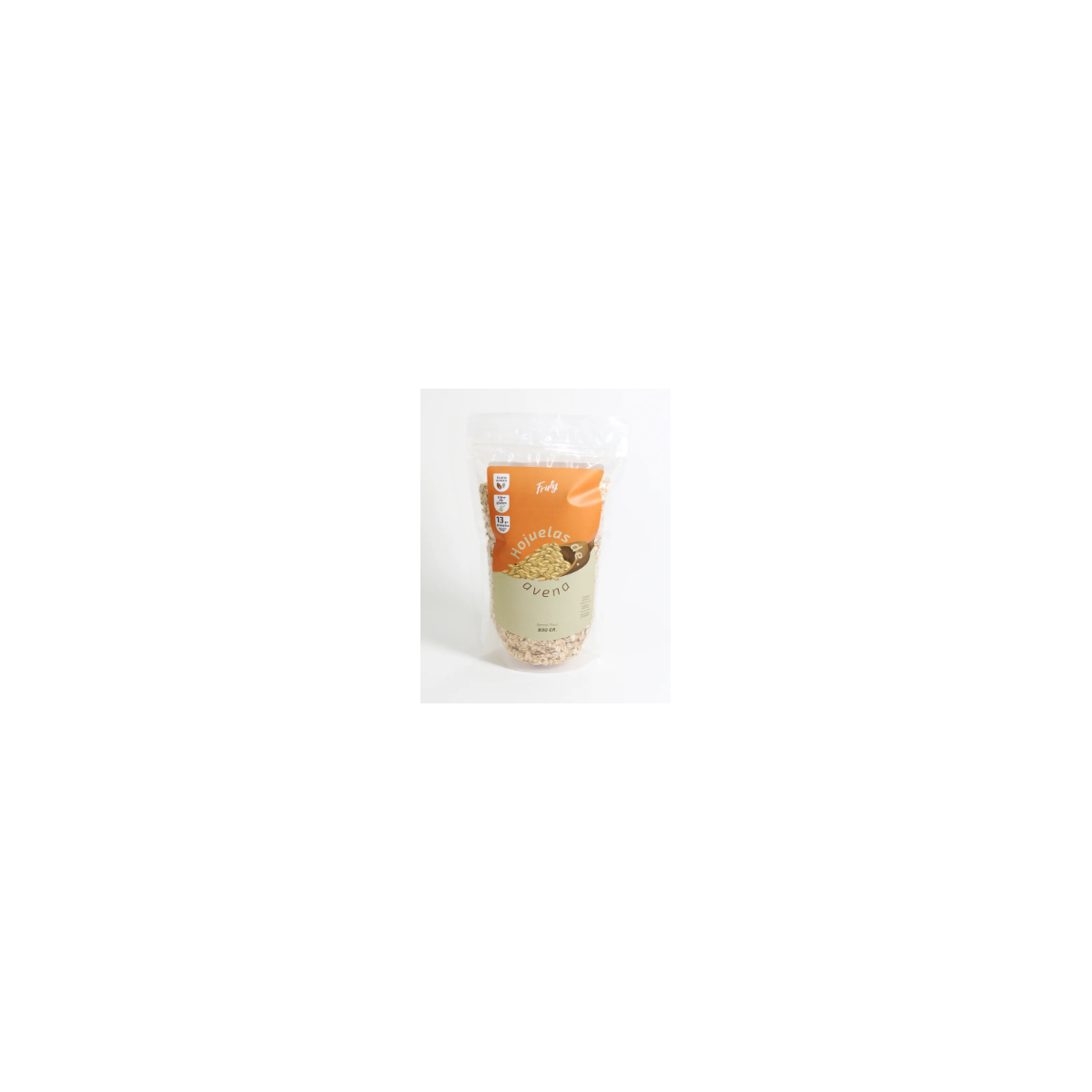 Avena en hojuela sin gluten 800gr Fruty