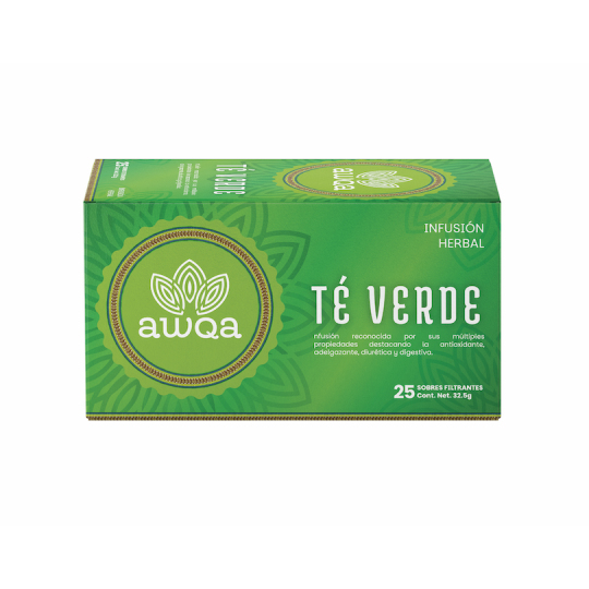 Te verde 25 unid Awqa