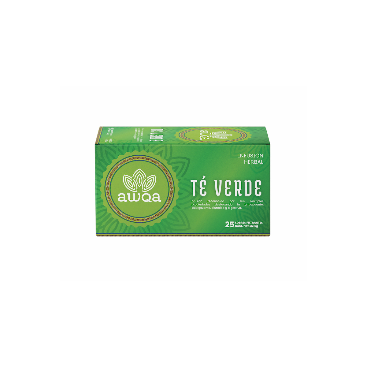 Te verde 25 unid Awqa