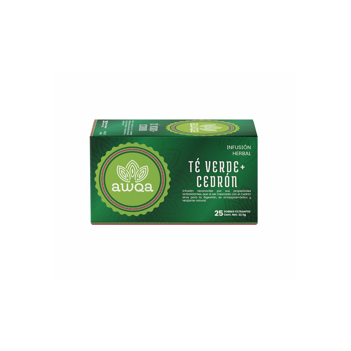 Te verde con cedron 25unid AWQA