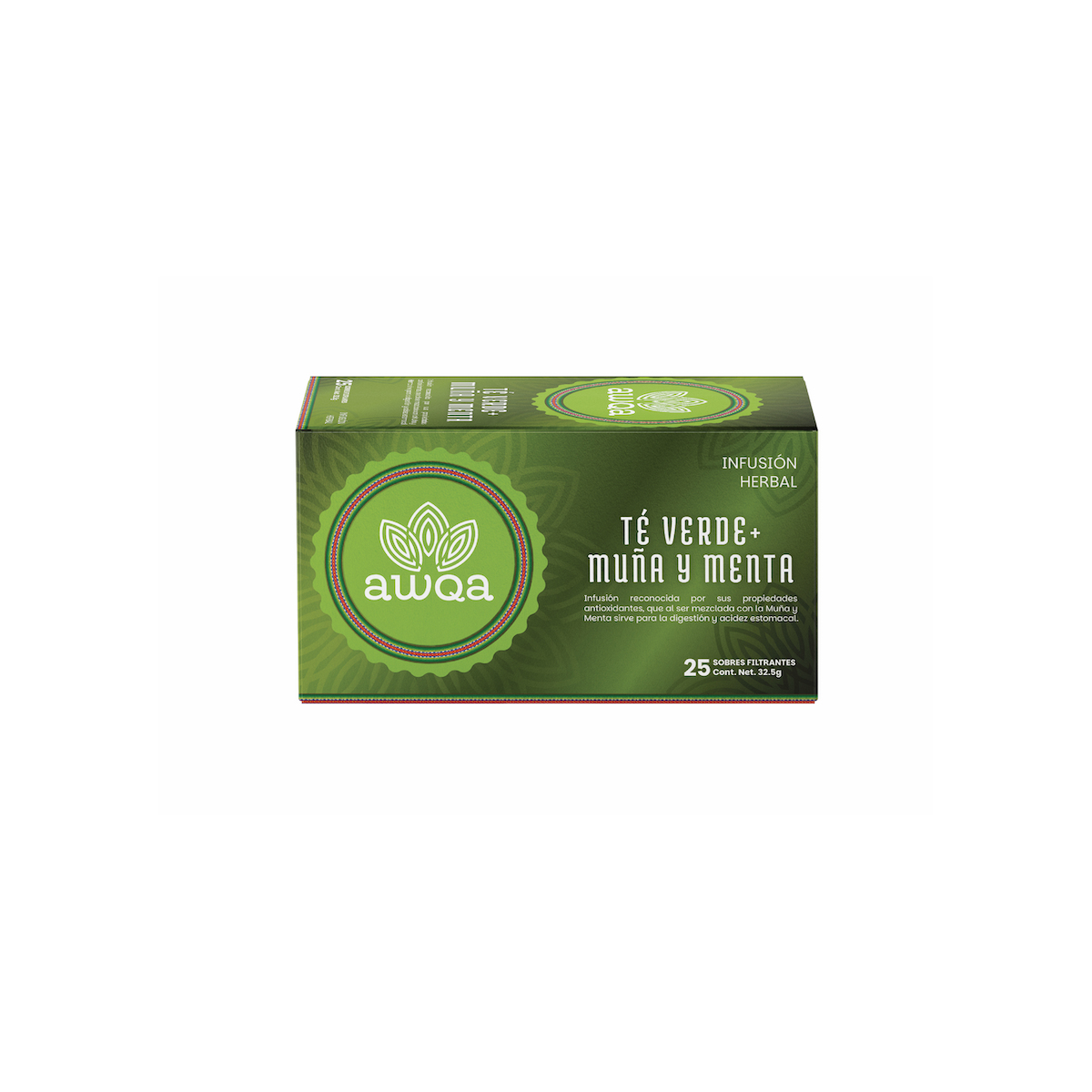 Te verde con Muña y Menta 25unid AWQA