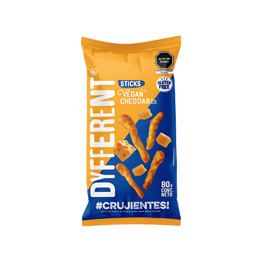Stick Vegan Cheedar 80gr Dyfferent