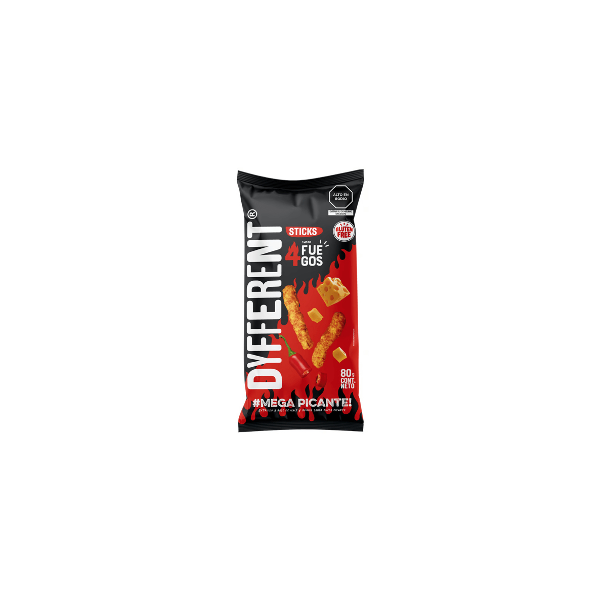 Stick 4 fuegos 80gr Dyfferent
