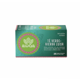 Te verde con hierba luisa 25unid AWQA