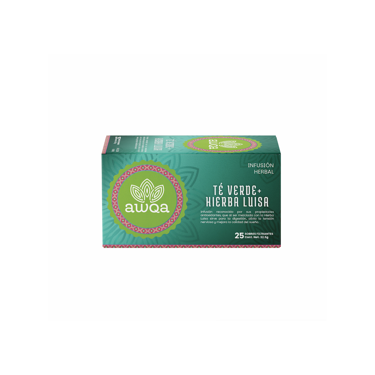 Te verde con hierba luisa 25unid AWQA
