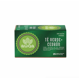 Te verde con cedron 25unid AWQA
