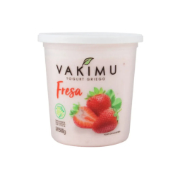 Yogurt Griego Fresa 500gr Vakimu
