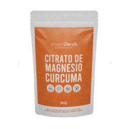 Citrato de Magnesio con CURCUMA 200gr Smart Blends
