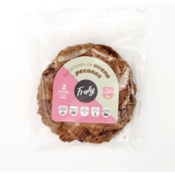 Galletones de Avena y Pecanas 90gr x 2 unid Fruty
