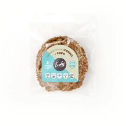 Galletones de Avena y Coco 90gr x 2 unid Fruty