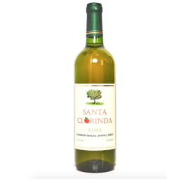 SIDRA DE 100% ZUMO de Manzana 750ml Santa Clorinda