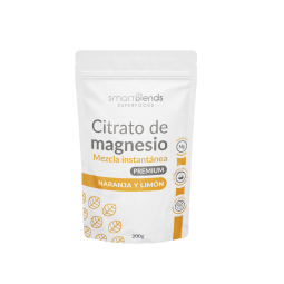 Citrato Magnesio Premium NARANJA y LIM 200gr Smart Blends