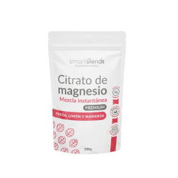 Citrato Magnesio Premium FRESA LIM y NAR 200gr Smart Blends